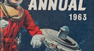 Ретрофутуризм у "Космічному щорічнику Дена Дера, 1963 р." (Dan Dare's Space Annual 1963) (108 робіт)