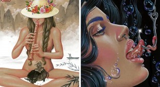 Джойс Ли — художница, которую называют Дали 21 века (20 фото)