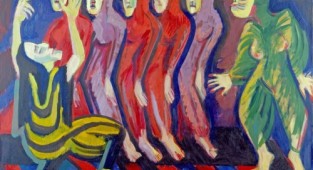 Ernst Kirchner / Ernst Kirchner - Expressionism, Abstractionism (474 works) (2 part)