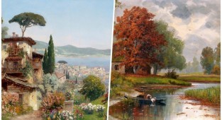 Austrian master of landscapes Alois Arnegger (21 photos)