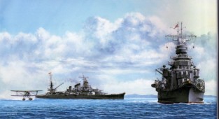 Японський Імператорський флот у картинах