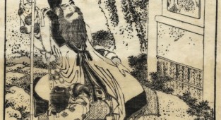 Репродукции гравюр и рисунков Кацусика Хокусай (165 работ) (1 часть)