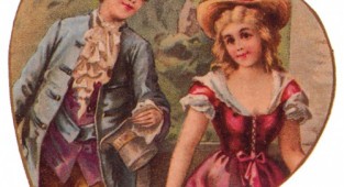 Листівки ХХ століття - День святого Валентина 2 (322 листівок)