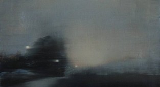Картини фінської художниці Мінни Шехольм, яка досліджує сутінки, пітьму та тіні (9 фото)