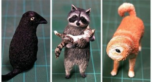 Художник создает фигурки животных по забавным интернет-мемам (41 фото)