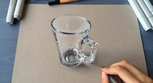 Hyper-realistic drawings from a 19-year-old guy from India (8 photos)