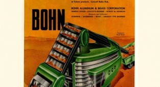 Ретрофутуризм у корпоративній рекламі. Bohn Aluminium & Brass Corporation (57 робіт)