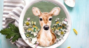 Мистецтво у чашці: приголомшливі портрети тварин на смузі (52 фото)