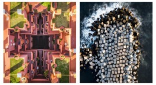 Уникальная геометрия Барселоны: вид сверху (10 фото)