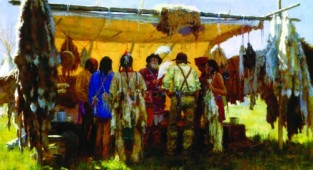 Howard Terpning - Prairie Indians (81 works)