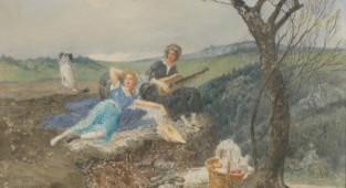 Австрийский художник Eduard Veith (1856-1925) (88 работ)