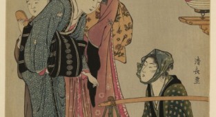 Torii Kiyonaga (1752-1815) (12 works)
