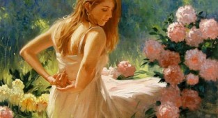 Harmony of colors. lines and shapes... Artist Richard S. Johnson (33 works)