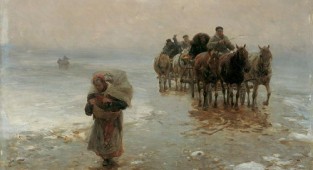 Польський художник Alfred Wierusz-Kowalski (1849-1915) (114 робіт)