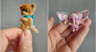 Российская художница мастерит чудесные мини-игрушки (31 фото)