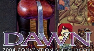 5 sketchbooks from the "Dawn" series (Joseph Michael Linsner) (151 works)