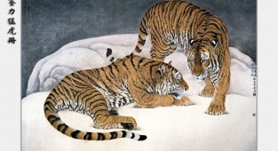 Ван Цюань Лі - Тигр (15 робіт)