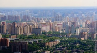 View of Moscow from the height of the 77th floor (21 photos)