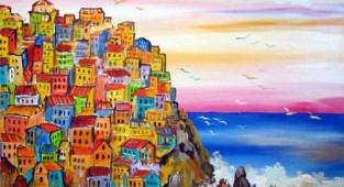 Італійські села та краєвиди. Roberto Gagliardi (20 робіт)