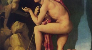 Classic painting by Ingres Madame