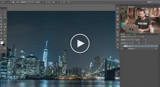 Створюємо зірки у Photoshop. Відеоурок російською мовою