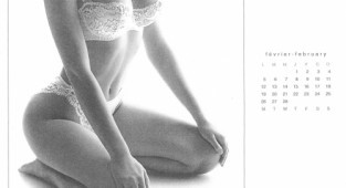 Aubade Lingerie Calendar 2001-2011 (144 photos) (erotica)