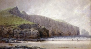 Sea watercolor landscapes by William Trost Richards (38 works)