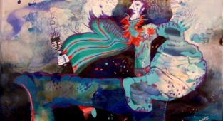 Соленые работы аргентинского художника Эстела Квадро (Estela Cuadro) (20 работ)