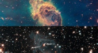 The Universe through the eyes of the Hubble Space Telescope (HST) (52 photos)