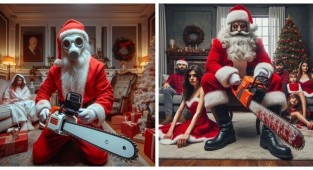 If Bad Santa Really Existed (15 Photos)