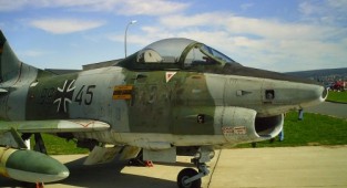 Photo review - Italian fighter Photo review Fiat G-91R3 (32 photos)