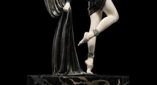Витончені роботи Деметера Чіпаруса (1886-1947) - румунського скульптора епохи ар-деко (7 фото)