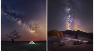 25 shots of the starry sky from an amateur photographer (26 photos)