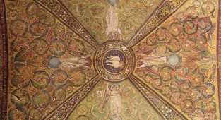 Візантія (15 Частина). Мозаїки церкви Сан Віталі, VI ст. - Равенна, Італія (56 листівок)