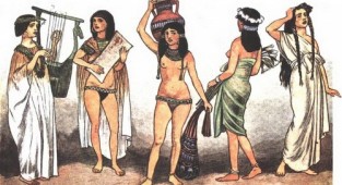 Костюми в картинках: Стародавній Єгипет (9 робіт)