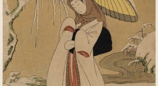 Японський художник Судзукі Харунобу (Suzuki Harunobu) (97 робіт)