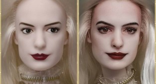 Художник наносит новый макияж куклам, делая их лица максимально реалистичными (18 фото)