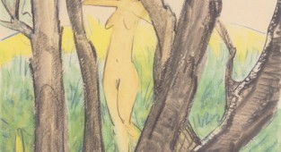Artworks by Otto Mueller (161 робіт) (4 частина)