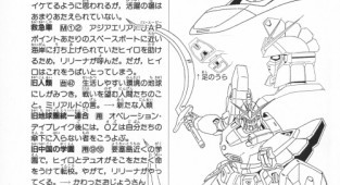 Encyclopedia of Gundam Wing (114 works)