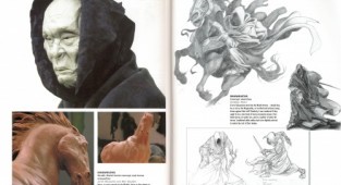 The Art of The Fellowship of The Ring. Gary Russell Sketchbook (102 works) (part 2)