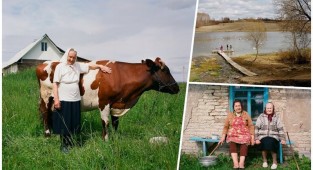 Жизнь простой русской деревни в объективе профессионального фотографа (30 фото)