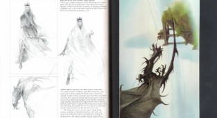 Art of The Lord of the Rings. Gary Russell Scetchbook (63 робіт) (1 частина)