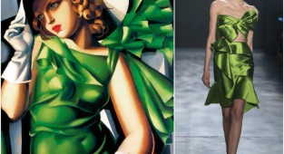 Мудборд: платья, как с легендарных картин (19 фото)