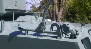 Photo review - American engineering tank Sherman M4A4 Crab (66 photos)
