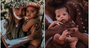 Удивительные фотографии новорожденных с культурным колоритом (22 фото)