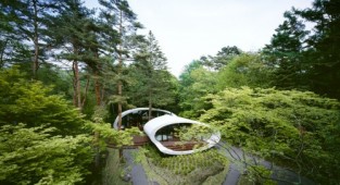 Shell project by ARTechnic architects. Modern Japanese architecture (49 works)