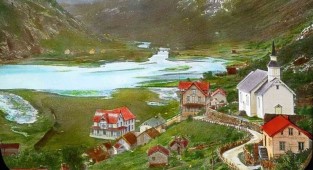 Цветные фото старой Норвегии (35 фото)