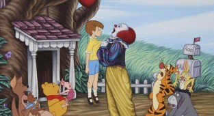 Провокационные иллюстрации персонажей Disney разрушат ваше детство (25 фото)