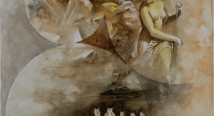 Тонкая философия живописи Roger Suraud (73 работ)