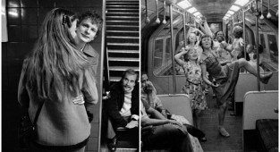 Романтика лондонской подземки 1970-х годов (13 фото)